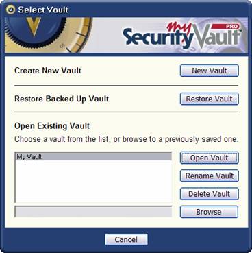 Encrypt Open Vault