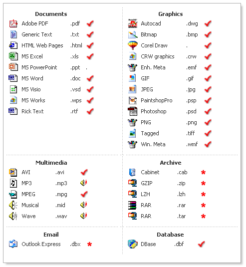 Explorer View File Viewer File Types