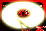 Clean Computer Hard Drive: Glowing Hard Drive