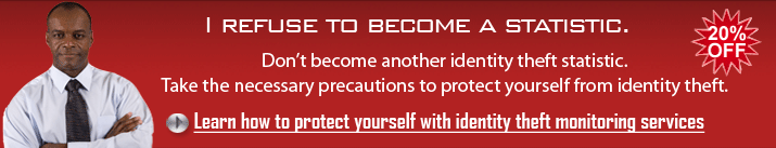 Identity theft protection products