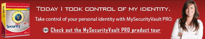 Protect and secure passwords and files with MySecurityVault PRO