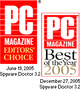 Award winning Spyware Doctor removes spyware