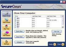 See how to clean hard drive data with SecureClean