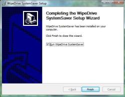 Erase Hard Drive: WipeDrive - Install Complete